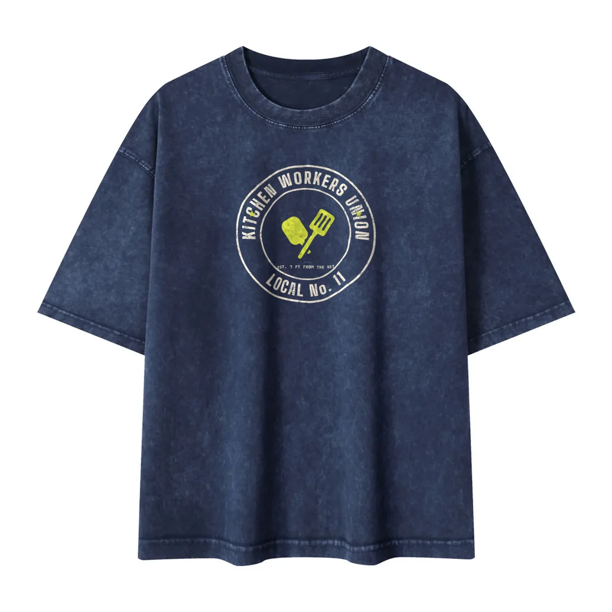 Kitchen Workers Union Tee in Royal Blue